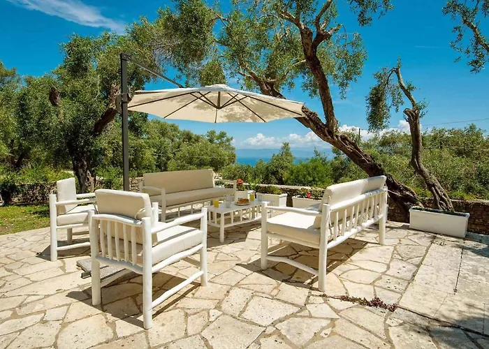 Olive Grove House Paxos Loggos Villa *
