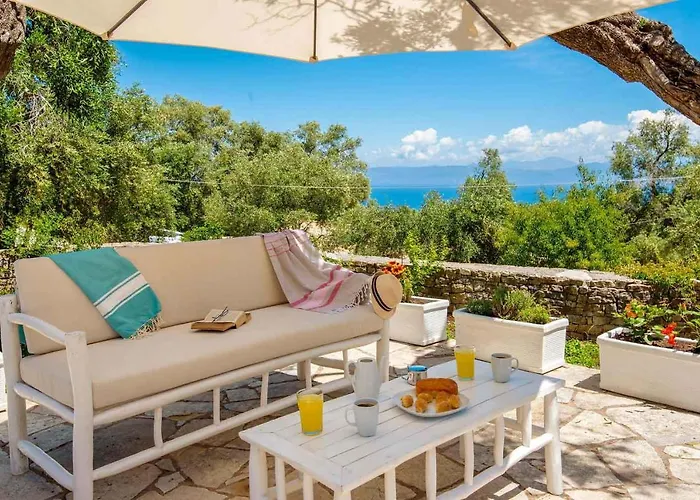 Villa Olive Grove House Paxos Loggos