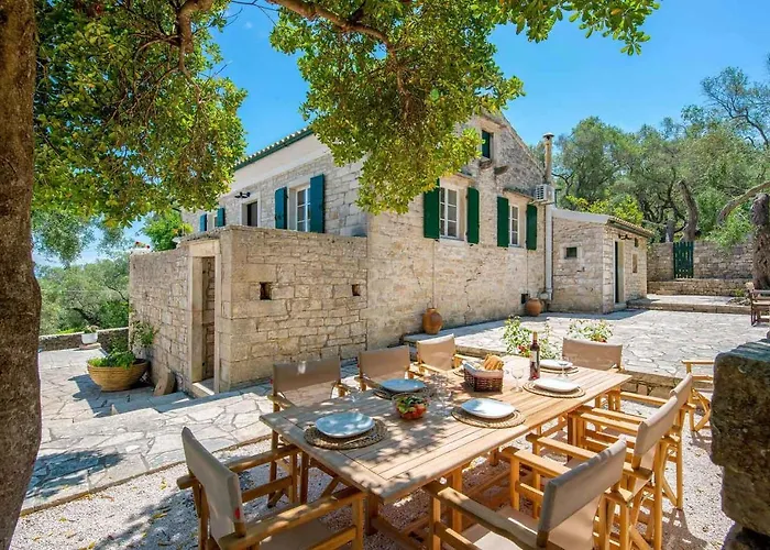 Villa Olive Grove House Paxos Loggos