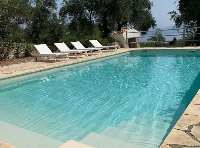 Olive Grove House Paxos Loggos Villa Gáiosz