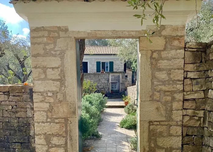 Olive Grove House Paxos Loggos Villa *