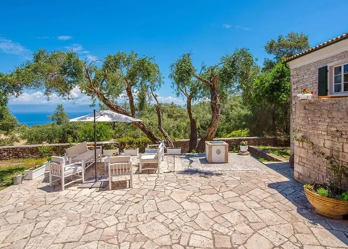 Villa Olive Grove House Paxos Loggos *